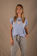 LIGHT BLUE SEA SOLEIL T-SHIRT