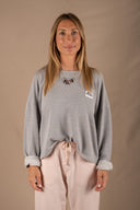 LIGHT GREY BORN IN THE SOUTH BUGGIE SWEATSHIRT