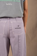 LILAC CROPPED FEM TROUSERS