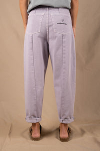 LILAC CROPPED FEM TROUSERS