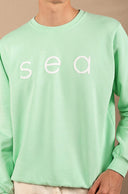MINT GREEN SEA SWEATSHIRT