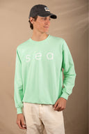 MINT GREEN SEA SWEATSHIRT