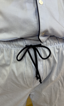 LIGHT BLUE STRIPES MONSIEUR NIGHT SUIT
