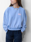TWILIGHT BLUE BONJOUR MADEMOISELLE FEM SWEATSHIRT
