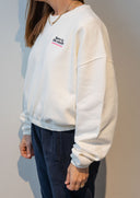 OFFWHITE BORN IN THE SOUTH PINK FEM SWEATSHIRT