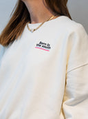 OFFWHITE BORN IN THE SOUTH PINK FEM SWEATSHIRT