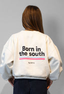 OFFWHITE BORN IN THE SOUTH PINK FEM SWEATSHIRT