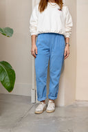 TWILIGHT BLUE CORDUROY FEM JOGGER LONG