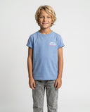 TWILIGHT BLUE BORN IN THE SOUTH PINK KIDS T-SHIRT