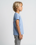 TWILIGHT BLUE BORN IN THE SOUTH PINK KIDS T-SHIRT