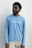 TWILIGHT BLUE LA VIE EN MER SWEATSHIRT