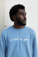 TWILIGHT BLUE LA VIE EN MER SWEATSHIRT