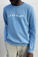 TWILIGHT BLUE LA VIE EN MER SWEATSHIRT