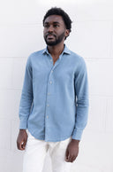 BLUE DENIM SPORT SHIRT