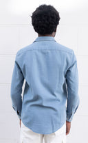 BLUE DENIM SPORT SHIRT