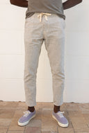 NEW BLACK JACK JOGGER LINEN LONG
