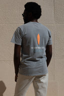 LIGHT GREY THE GENT T-SHIRT