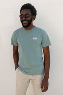 SAGE GREEN BORN IN THE SOUTH T-SHIRT