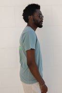 SAGE GREEN BORN IN THE SOUTH T-SHIRT