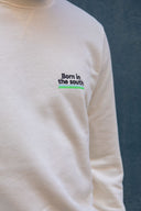 OFFWHITE GREEN BORN IN THE SOUTH SWEATSHIRT