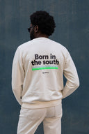 OFFWHITE GREEN BORN IN THE SOUTH SWEATSHIRT