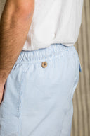 LIGHT BLUE STRIPES SAM BEACH