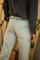 SAM RELAX CHINO AQUA 23