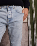 SAM WASHED BLUE DENIM